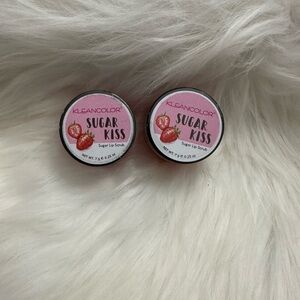 Kleancolor Sugar Kiss Lip Scrub - Strawberry Delight - 2-Pack